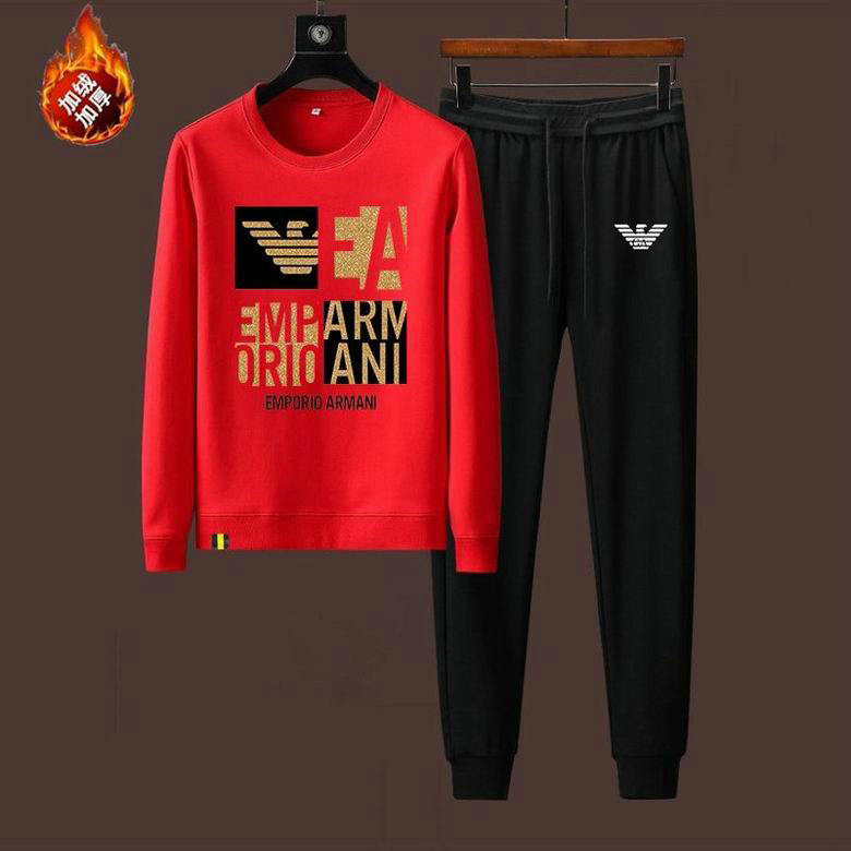 Wholesale Cheap A rmani mens Long Sleeve Tracksuits for Sale