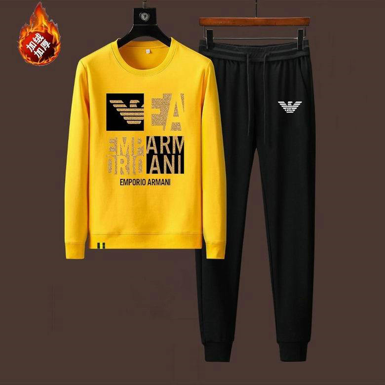 Wholesale Cheap A rmani mens Long Sleeve Tracksuits for Sale