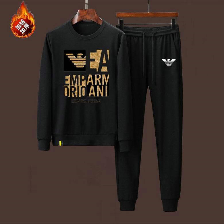 Wholesale Cheap A rmani mens Long Sleeve Tracksuits for Sale