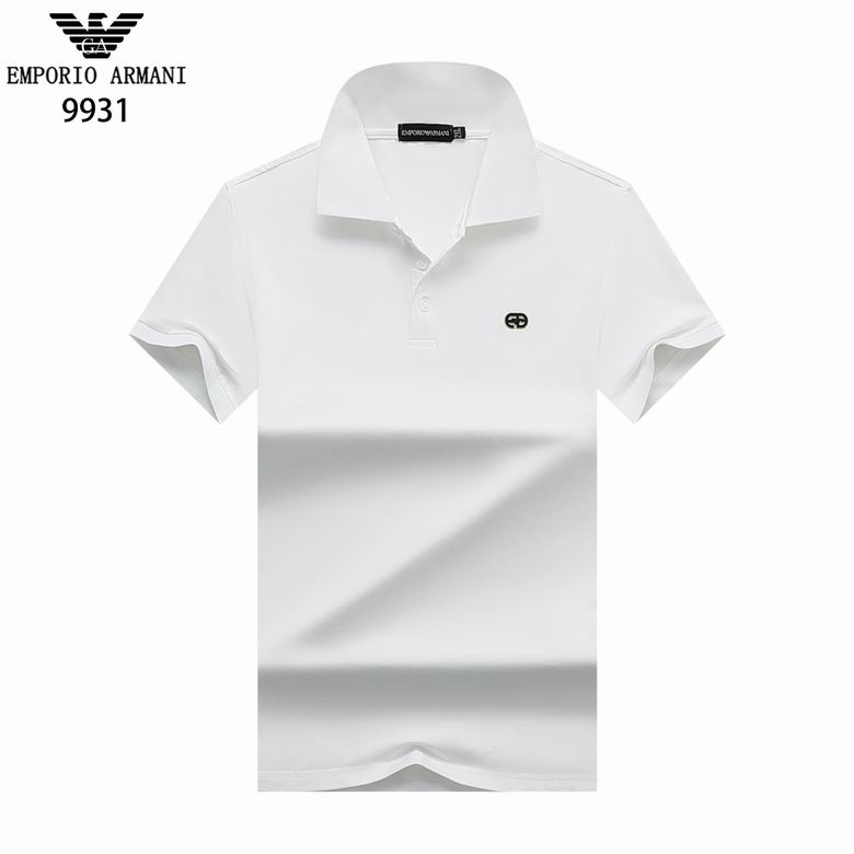 Wholesale Cheap Armani Short Sleeve Lapel Replica T Shirts for Sale