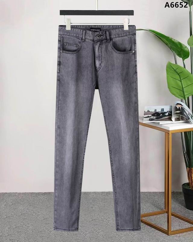 Wholesale Cheap A rmani Mens Long Jeans for Sale