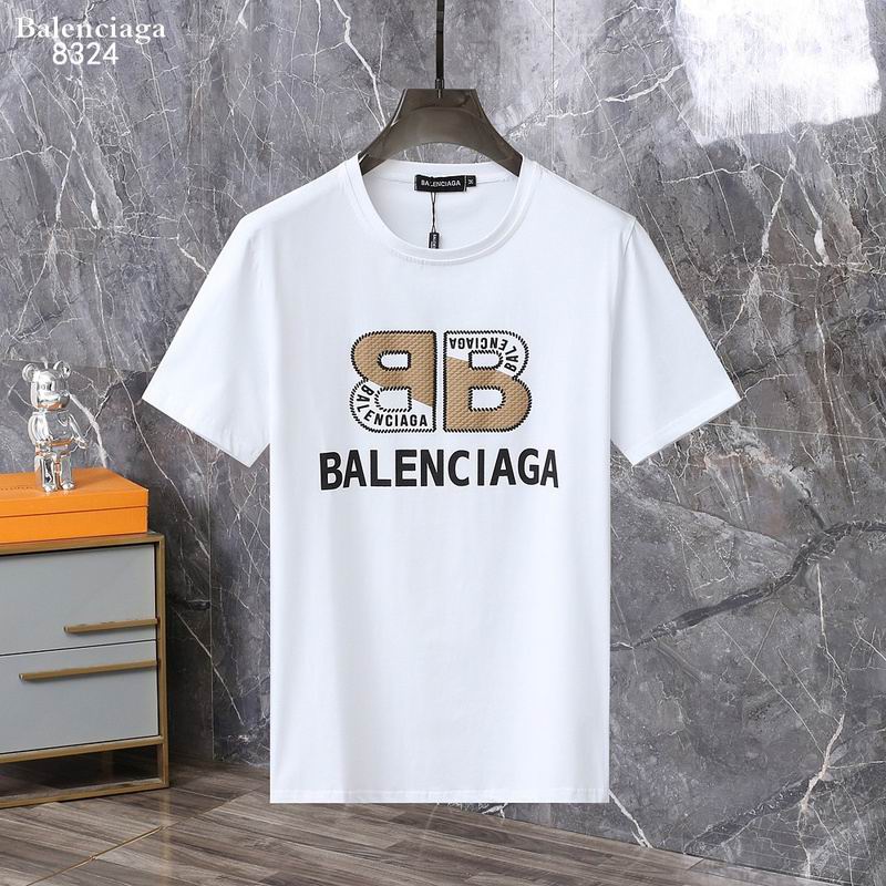 Wholesale Cheap B alenciaga Short Sleeve T shirts for Sale