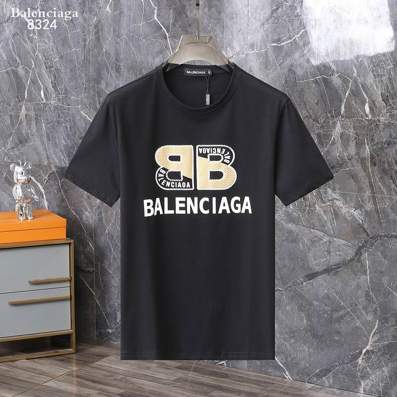 Wholesale Cheap B alenciaga Short Sleeve T shirts for Sale