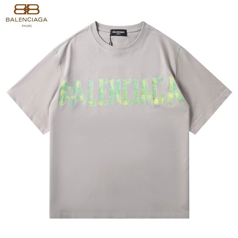 Wholesale Cheap B alenciaga Short Sleeve T shirts for Sale