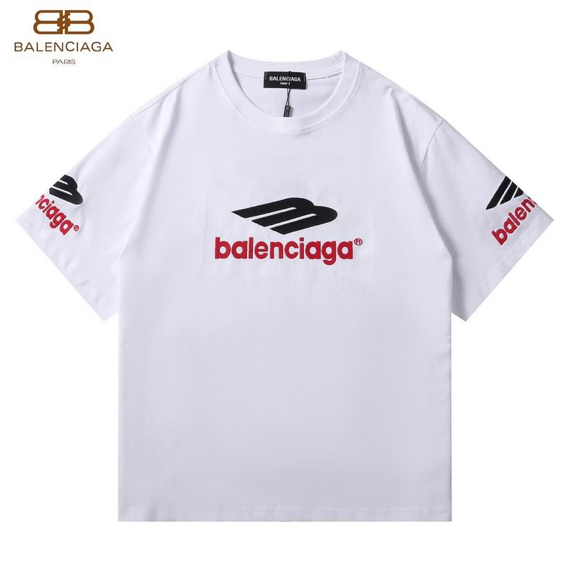 Wholesale Cheap B alenciaga Short Sleeve T shirts for Sale