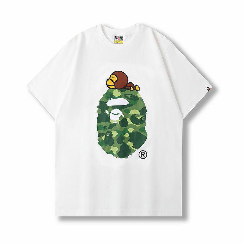 Wholesale Cheap Bape Designer Short Sleeve T shirts for Sale