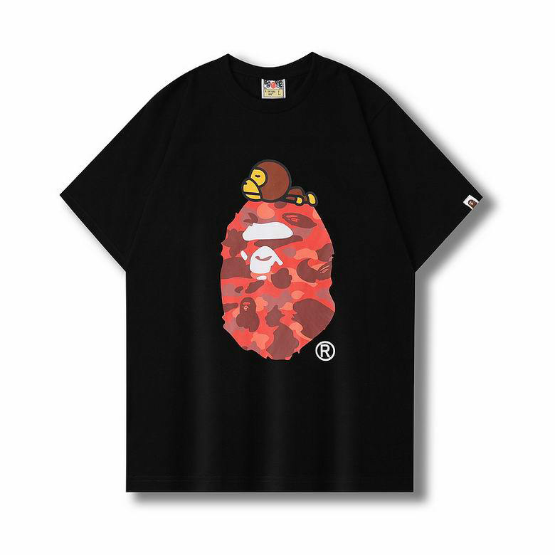 Wholesale Cheap Bape Designer Short Sleeve T shirts for Sale