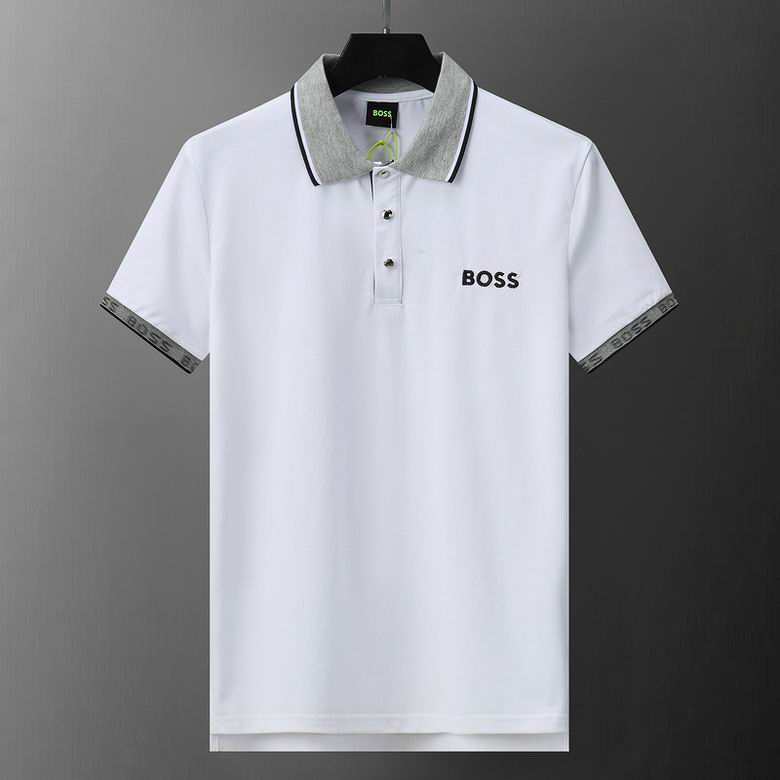 Wholesale Cheap Boss Short Sleeve Lapel Replica T shirts for Sale