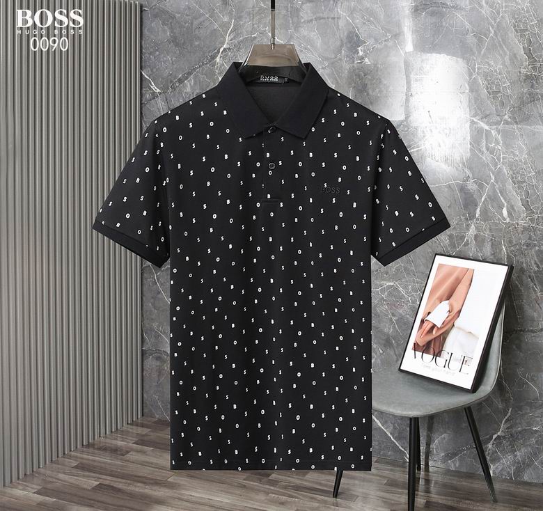 Wholesale Cheap Boss Short Sleeve Lapel T Shirts for Sale