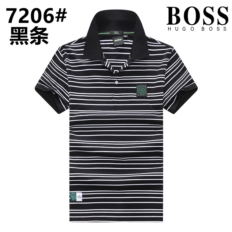 Wholesale Cheap Boss Short Sleeve Lapel Replica T shirts for Sale