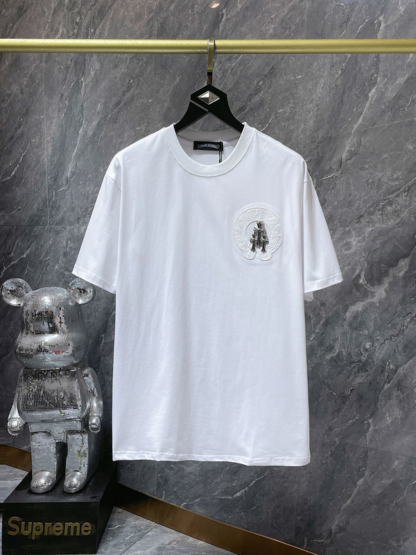 Wholesale Cheap Chrome Hearts Short Sleeve Replica T shirts Women for Sale