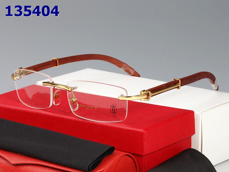 Wholesale Cheap Cartier Glasses Wood Frames for sale