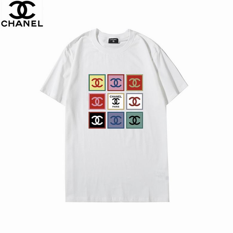 Wholesale Cheap C hanel Short Sleeve Replica T Shirts for Sale