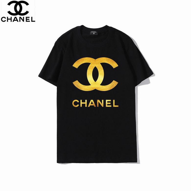 Wholesale Cheap C hanel Short Sleeve Replica T Shirts for Sale