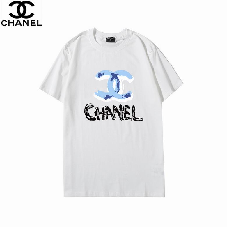 Wholesale Cheap C hanel Short Sleeve Replica T Shirts for Sale