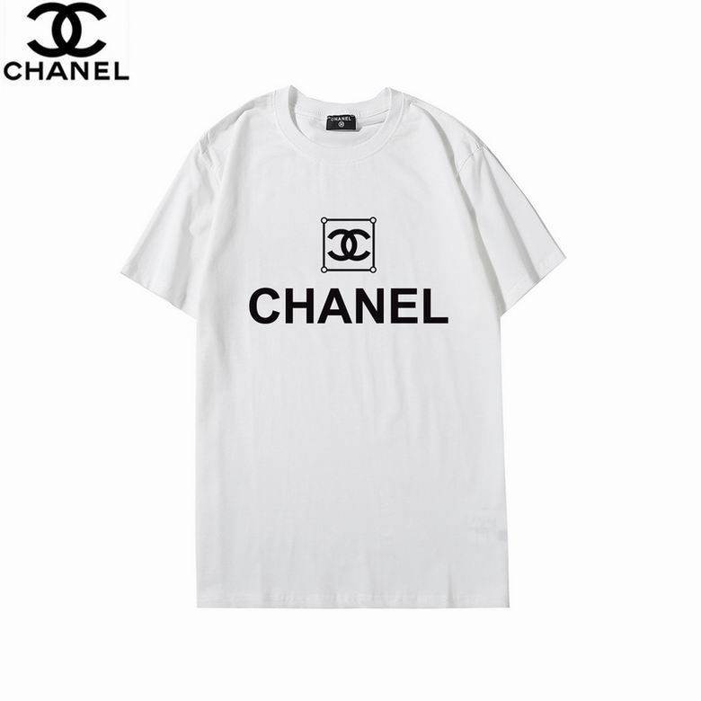 Wholesale Cheap C hanel Short Sleeve Replica T Shirts for Sale