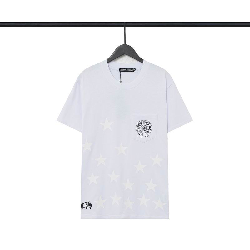 Wholesale Cheap Chrome Hearts Short Sleeve T Shirts for Sale