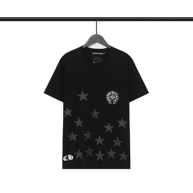 Wholesale Cheap Chrome Hearts Short Sleeve T Shirts for Sale