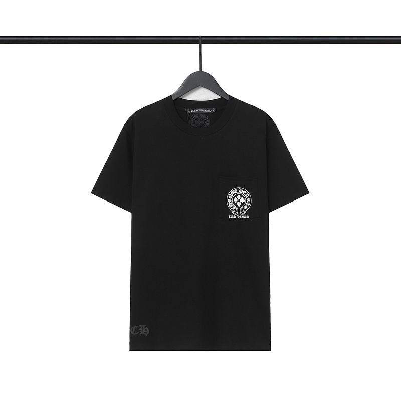 Wholesale Cheap Chrome Hearts Short Sleeve Replica T shirts for Sale