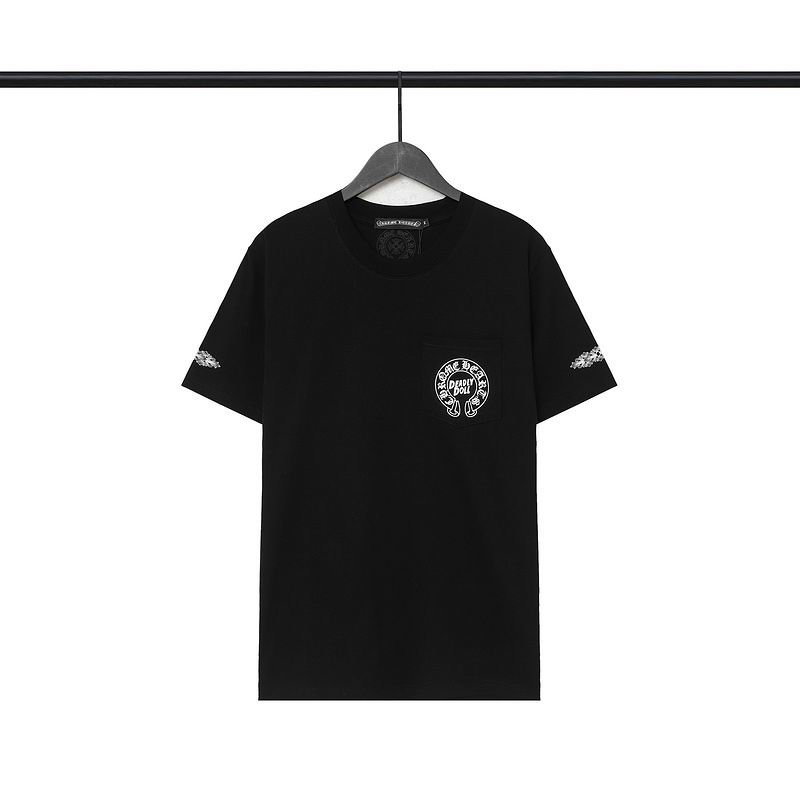 Wholesale Cheap Chrome Hearts Short Sleeve Replica T shirts for Sale