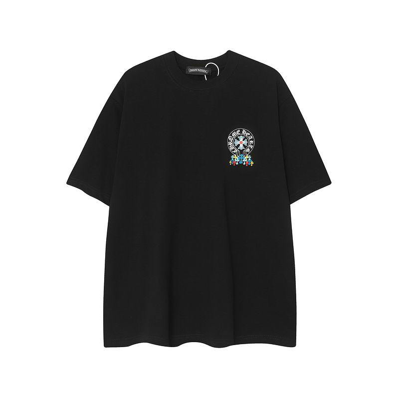 Wholesale Cheap Chrome Hearts Women Short Sleeve Replica T shirts for Sale