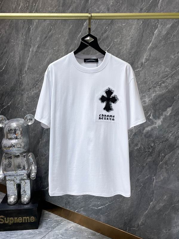 Wholesale Cheap Chrome Hearts Women Short Sleeve Replica T shirts for Sale