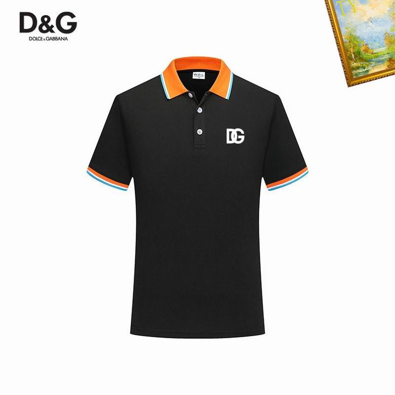 Wholesale Cheap DG Short Sleeve Lapel Replica T Shirts for Sale