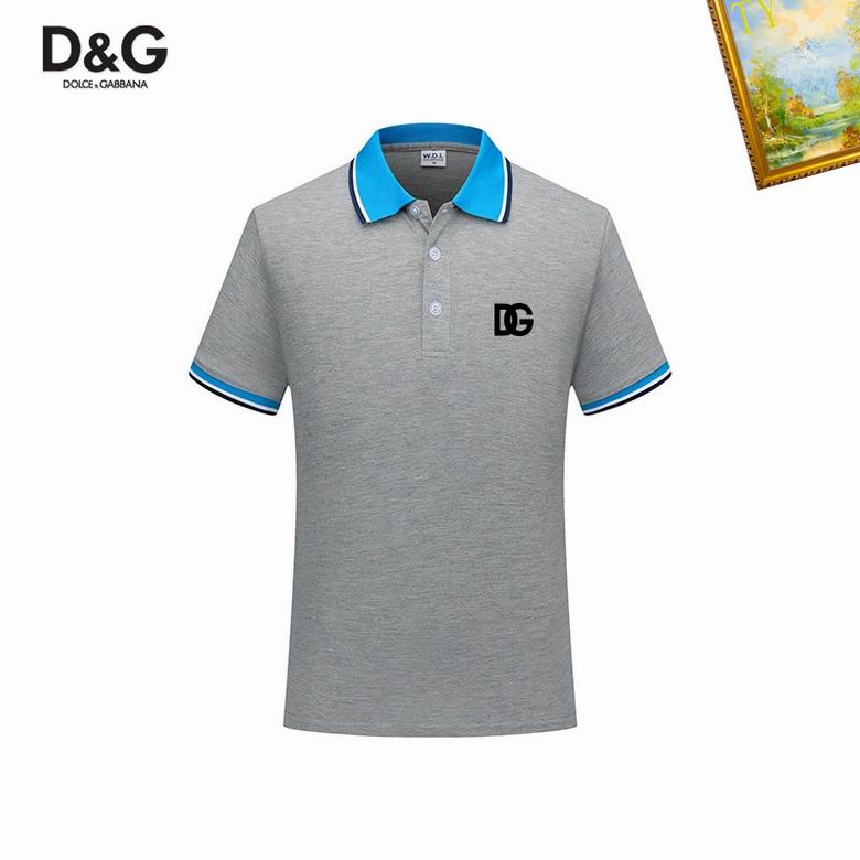 Wholesale Cheap DG Short Sleeve Lapel Replica T Shirts for Sale