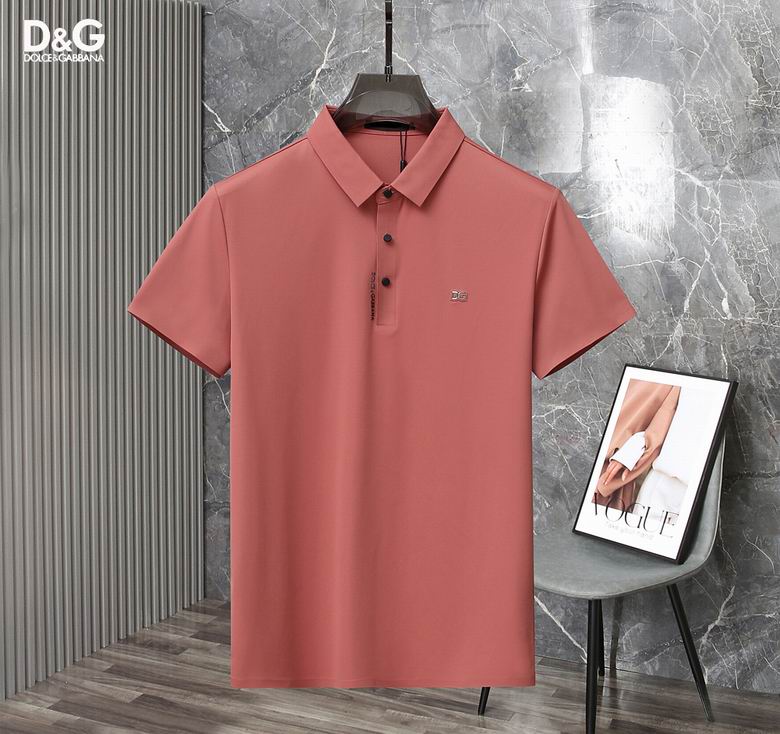 Wholesale Cheap DG Short Sleeve Lapel Replica T Shirts for Sale