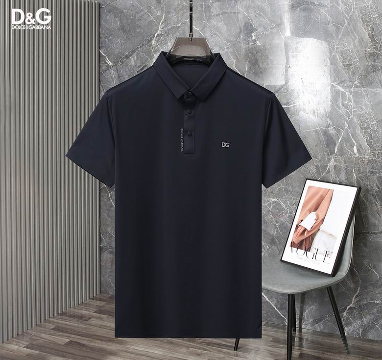 Wholesale Cheap DG Short Sleeve Lapel Replica T Shirts for Sale