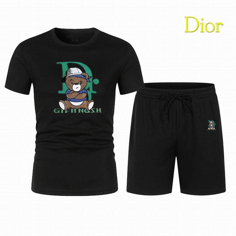 Wholesale Cheap D.ior Short Sleeve Tracksuits for Sale