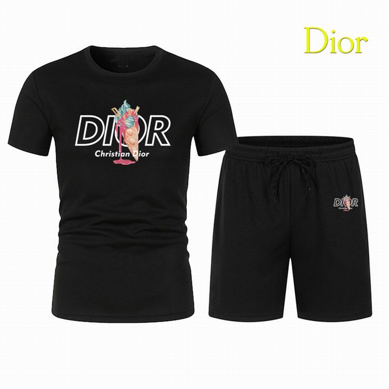 Wholesale Cheap D.ior Short Sleeve Tracksuits for Sale