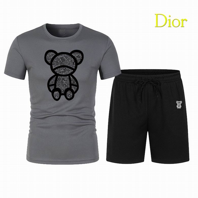 Wholesale Cheap D.ior Short Sleeve Tracksuits for Sale