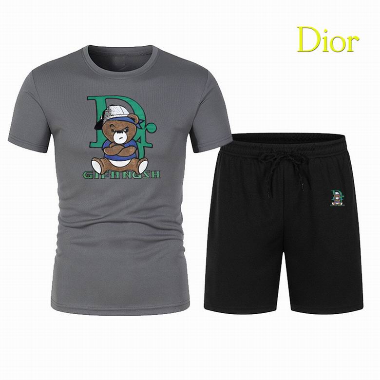 Wholesale Cheap D.ior Short Sleeve Tracksuits for Sale