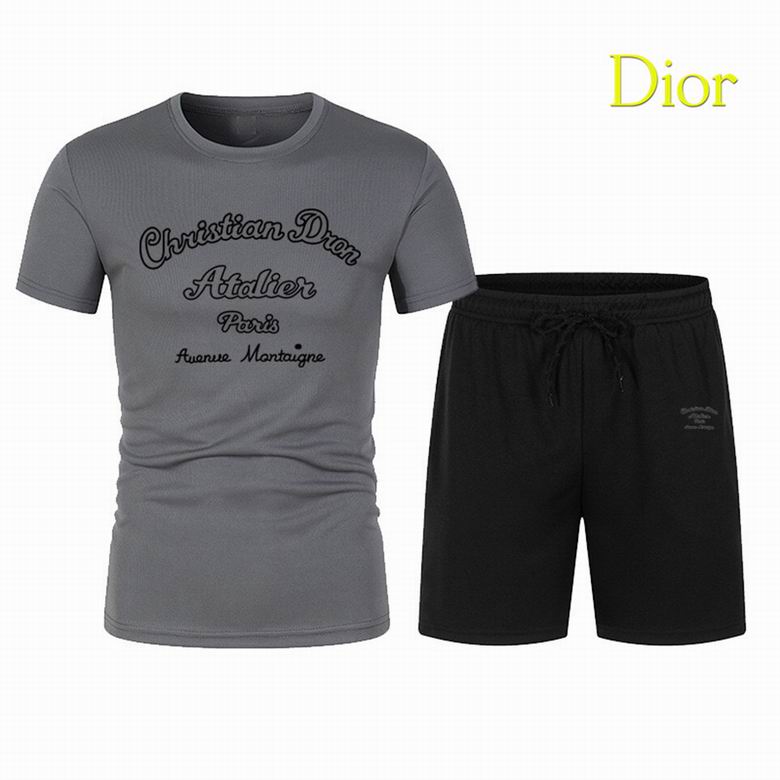 Wholesale Cheap D.ior Short Sleeve Tracksuits for Sale