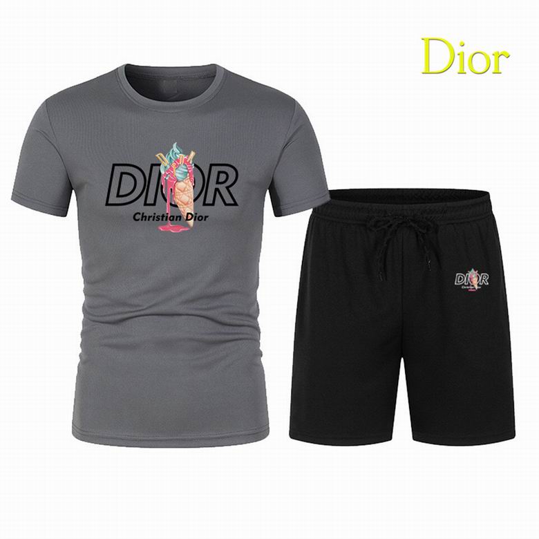 Wholesale Cheap D.ior Short Sleeve Tracksuits for Sale