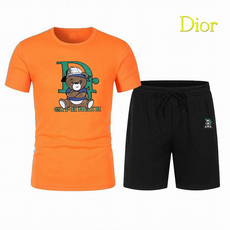 Wholesale Cheap D.ior Short Sleeve Tracksuits for Sale