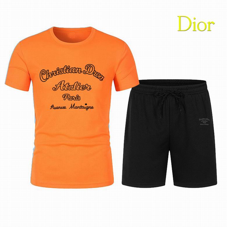 Wholesale Cheap D.ior Short Sleeve Tracksuits for Sale