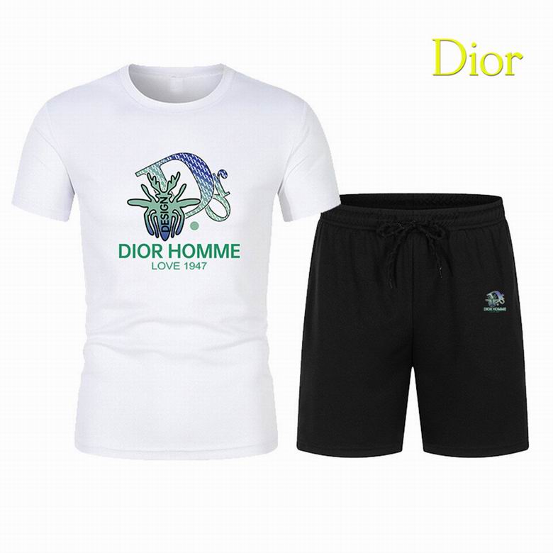 Wholesale Cheap D.ior Short Sleeve Tracksuits for Sale