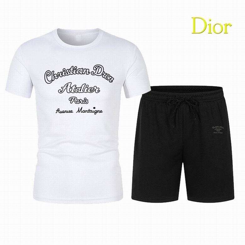 Wholesale Cheap D.ior Short Sleeve Tracksuits for Sale