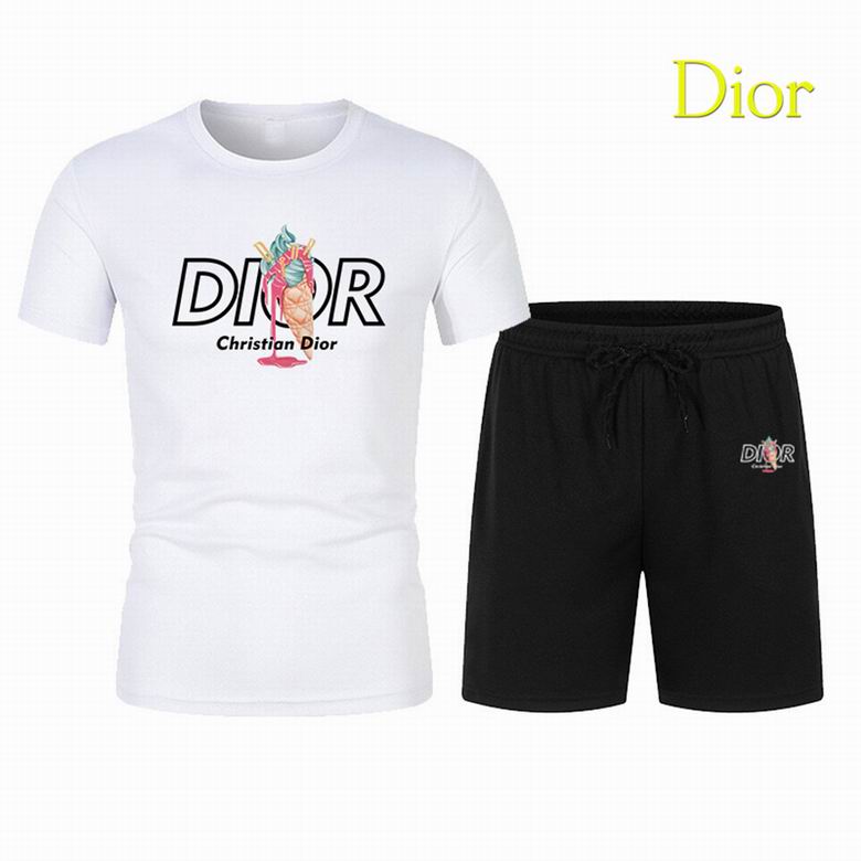 Wholesale Cheap D.ior Short Sleeve Tracksuits for Sale