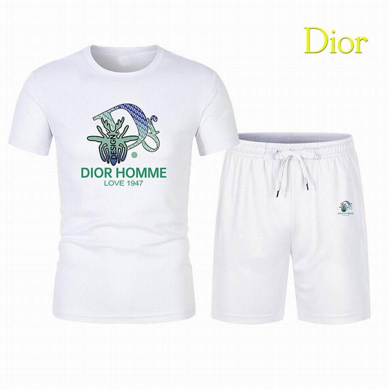 Wholesale Cheap D.ior Short Sleeve Tracksuits for Sale