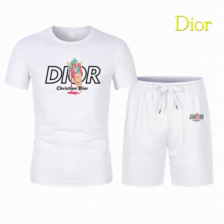 Wholesale Cheap D.ior Short Sleeve Tracksuits for Sale