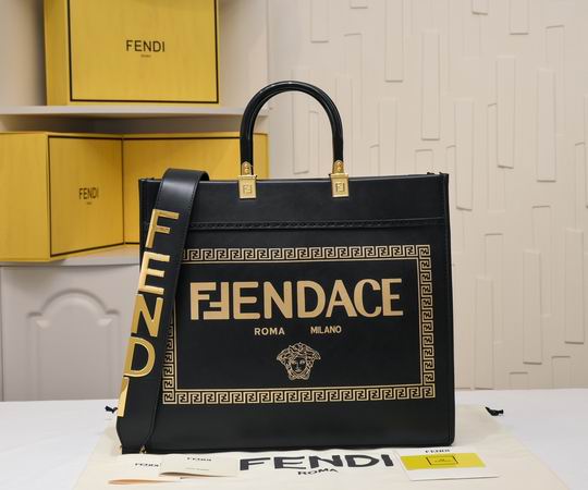 Wholesale Cheap AAA F.endi Designer Sunshine Tote Replica Bags for Sale