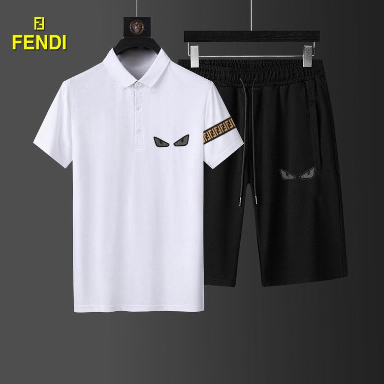 Wholesale Cheap F.endi Short Sleeve Replica Tracksuits for Sale