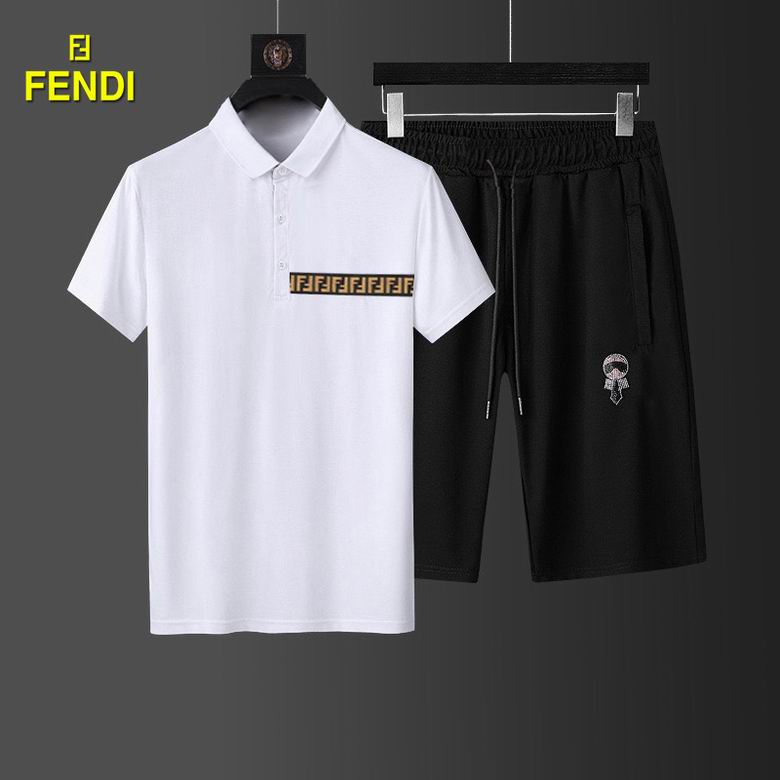 Wholesale Cheap F.endi Short Sleeve Replica Tracksuits for Sale