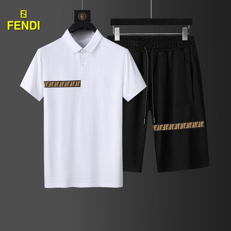 Wholesale Cheap F.endi Short Sleeve Replica Tracksuits for Sale