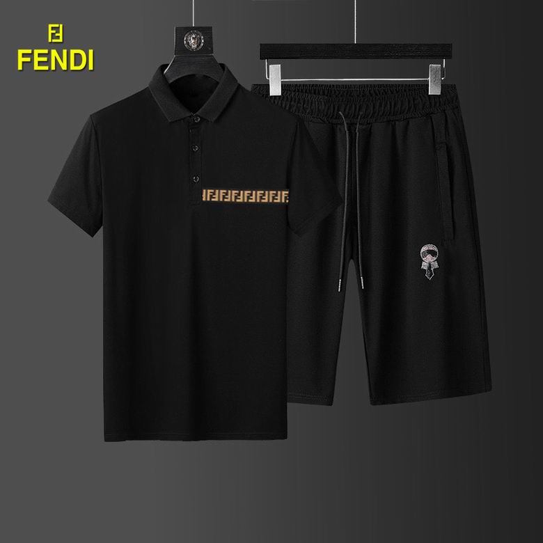 Wholesale Cheap F.endi Short Sleeve Replica Tracksuits for Sale