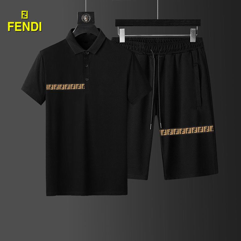 Wholesale Cheap F.endi Short Sleeve Replica Tracksuits for Sale