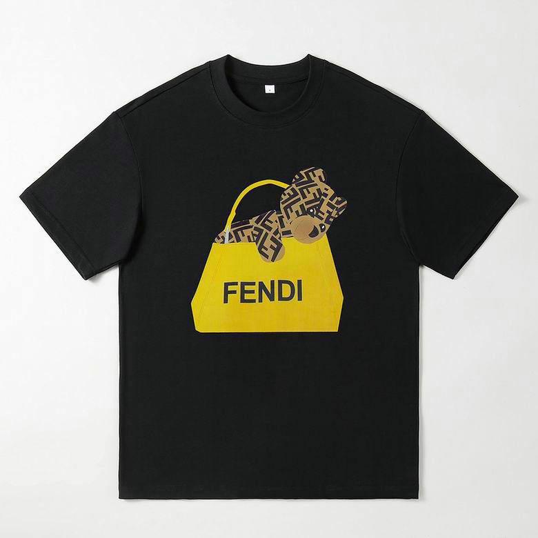 Wholesale Cheap F endi Men Short Sleeve T Shirts for Sale